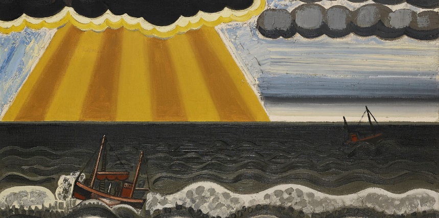 Jean Brusselmans, Het Onweder, 1938. Collectie Mu.ZEE Oostende.